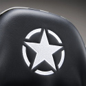 Fotel gamingowy obrotowy regulowany Subsonic Call of Duty logo haft