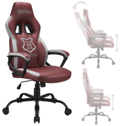 Krzesło gamingowe obrotowe regulowane fotel do biurka Subsonic Harry Potter