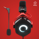 Słuchawki gamingowe przewodowe Enso z podświetleniem LED