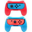 Uchwyty etui na kontroler Joy-Con Nintendo Switch/OLED niebieski i czerwony