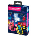 Zestaw 2 opasek na nadgarstki na Joy-Con Just Dance różowa i żółta