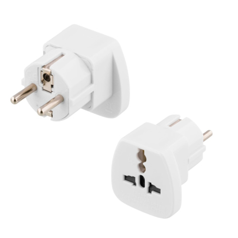 Adapter sieciowy podróżny do USA - przejściówka EU/AUS/CH uniwersalny, kompatybilny z 110V-250V