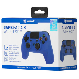 GP Snakebyte PS4 GamePad 4 S - Kontroler bezprzewodowy Niebieski