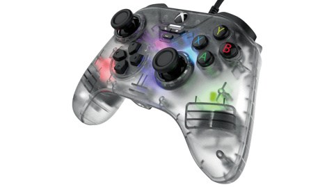 GP Snakebyte XS GamePad RGB X - kontroler przewodowy - przezroczysty GP Snakebyte XS GamePad RGB X - kontroler przewodowy - przezroczysty
