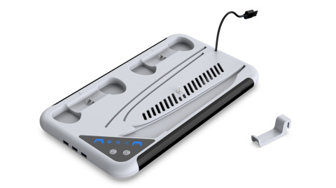 ?adowarka do pad?w PS5 Podw?jna Stacja ?aduj?ca Dokuj?ca Ch?odz?ca LED RGB ?adowarka do pad?w PS5 Podw?jna Stacja ?aduj?ca Dokuj?ca Ch?odz?ca LED RGB