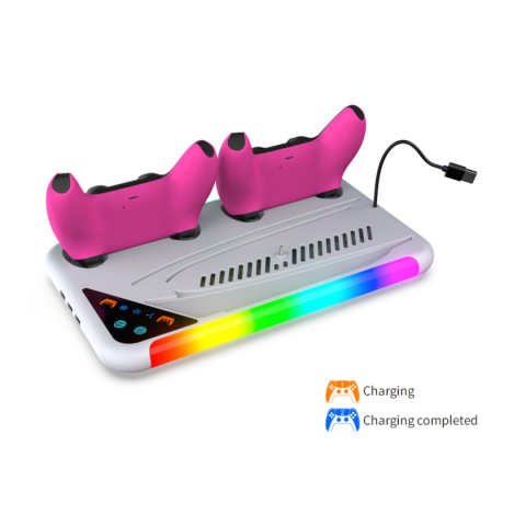 ?adowarka do pad?w PS5 Podw?jna Stacja ?aduj?ca Dokuj?ca Ch?odz?ca LED RGB ?adowarka do pad?w PS5 Podw?jna Stacja ?aduj?ca Dokuj?ca Ch?odz?ca LED RGB