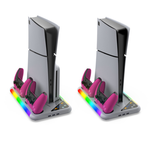 ?adowarka do pad?w PS5 Podw?jna Stacja ?aduj?ca Dokuj?ca Ch?odz?ca LED RGB ?adowarka do pad?w PS5 Podw?jna Stacja ?aduj?ca Dokuj?ca Ch?odz?ca LED RGB