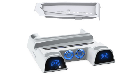 ?adowarka do pad?w PS5 Podw?jna Stacja ?aduj?ca Dokuj?ca Ch?odz?ca LED RGB ?adowarka do pad?w PS5 Podw?jna Stacja ?aduj?ca Dokuj?ca Ch?odz?ca LED RGB