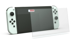 Nintendo Switch OLED szkło hartowane 9H - 2x hartowane szkła na ekran