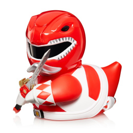 TUBBZ HASBRO DUCK Oficjalna Figurka Kaczka Power Rangers - Red Ranger