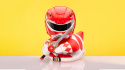 TUBBZ HASBRO DUCK Oficjalna Figurka Kaczka Power Rangers - Red Ranger