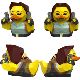 TUBBZ HASBRO DUCK Oficjalna Figurka Kaczka Seria Tomb Raider - Lara Croft