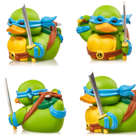 TUBBZ HASBRO DUCK Oficjalna Figurka TMNT Wojownicze Żółwie Ninja - Leonardo