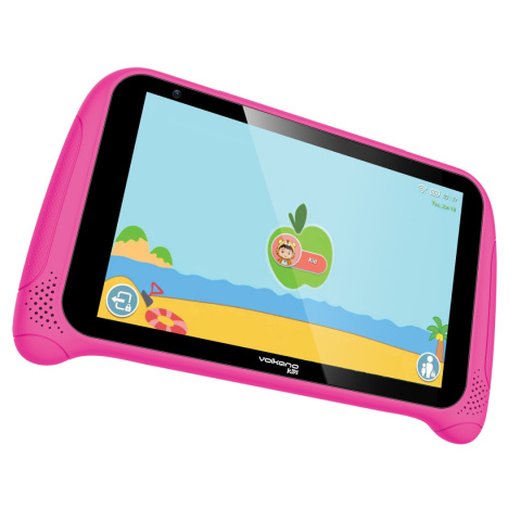 Tablet Volkano Kids 2/16 7" z oprogramowaniem Android 12, różowy