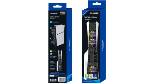 Wentylator PS5 SLIM LED RGB USB 3.0 Ch?odzenie konsoli Wentylator PS5 SLIM LED RGB USB 3.0 Ch?odzenie konsoli