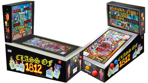 FLIPPER GRA ZRĘCZNOŚCIOWA RETRO PINBALL