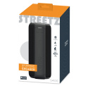 Głośnik Bluetooth wodoodporny STREETZ, 2x 10 W, AUX, IPX7, czarny