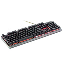KLAWIATURA MECHANICZNA GAMINGOWA LED ALUMINIUM RGB PEŁNA NUMPAD