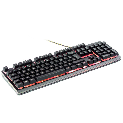 KLAWIATURA MECHANICZNA GAMINGOWA LED ALUMINIUM RGB PEŁNA NUMPAD KLAWIATURA MECHANICZNA GAMINGOWA LED ALUMINIUM RGB PEŁNA NUMPAD