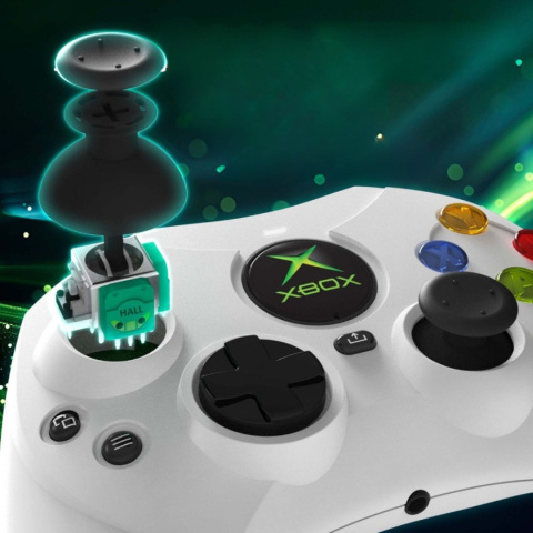 Przewodowy pad biały Xbox Series X|S, Xbox One Przewodowy pad biały Xbox Series X|S, Xbox One