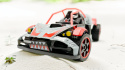 SAMOCHÓD ZDALNIE STEROWANY TAYIO GLOW BUGGY AIR CROSS SREBRNY RC 1:18