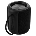 Wodoodporny głośnik Bluetooth STREETZ, 2x 5W, AUX,wbudowany mikrofon,czarny