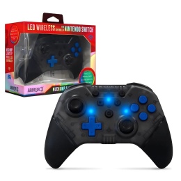 Bezprzewodowy kontroler Nintendo Switch 2 i PC Turbo, wibracje, łopatki, 4 LED