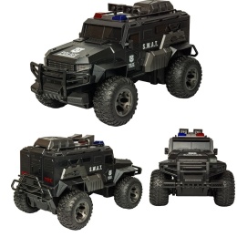 Big Foot RC Truck 1:8 – Zdalnie sterowany monster truck policyjny