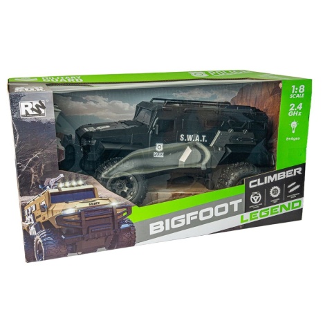 Big Foot RC Truck 1:8 – Zdalnie sterowany monster truck policyjny Big Foot RC Truck 1:8 – Zdalnie sterowany monster truck policyjny