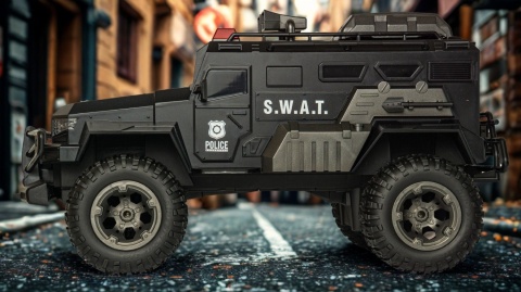 Big Foot RC Truck 1:8 – Zdalnie sterowany monster truck policyjny Big Foot RC Truck 1:8 – Zdalnie sterowany monster truck policyjny