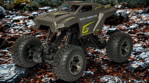 Crawler Monster Truck RC 1:10 – Zdalnie sterowany potwór RC szary Crawler Monster Truck RC 1:10 – Zdalnie sterowany potwór RC szary