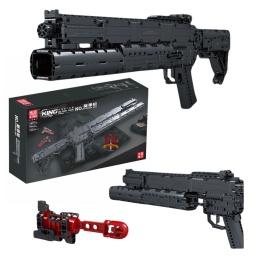 Granatnik pistolet z Klocków – Model Kolekcjonerski 1333 el.