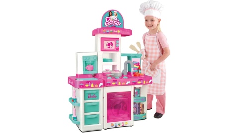 INTERAKTYWNA ZABAWKA KUCHNIA BARBIE 40 AKCESORIÓW INTERAKTYWNA ZABAWKA KUCHNIA BARBIE 40 AKCESORIÓW