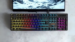 Klawiatura gamingowa RGB Outemu Red