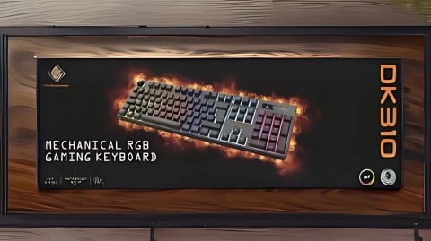 Klawiatura gamingowa RGB Outemu Red Klawiatura gamingowa RGB Outemu Red
