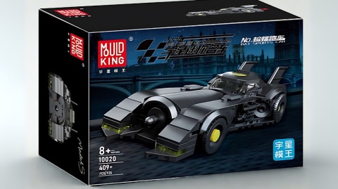 Klocki 407 elementów auto Batmobil Klocki 407 elementów auto Batmobil