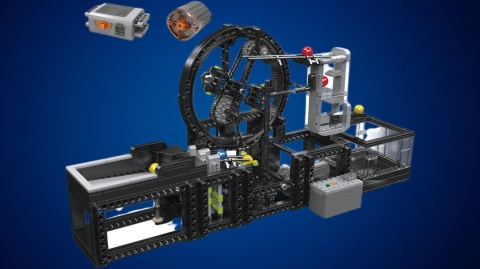 Klocki Great Ball Contraption – zestaw z elektroniką PRO 1000+ el Klocki Great Ball Contraption – zestaw z elektroniką PRO 1000+ el