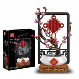Klocki Mould King 1087 elementów Plum Chinese Knot Blossom