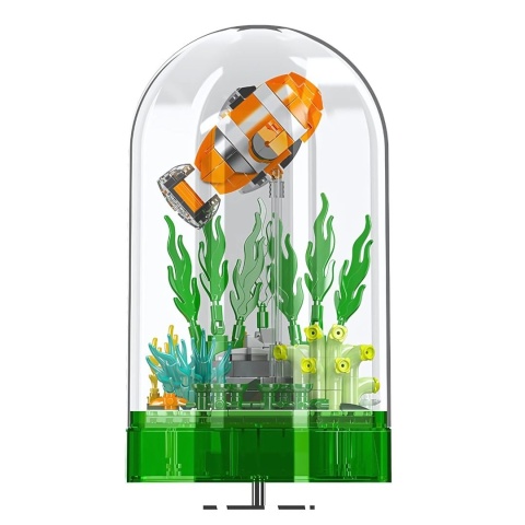 Klocki Pozytywka z Rybką Nemo LED 426 elementów, muzyka i podświetlenie LED Klocki Pozytywka z Rybką Nemo LED 426 elementów, muzyka i podświetlenie LED
