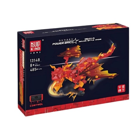 Klocki Zdalnie sterowany smok ognia Mould King – ponad 1000 elementów Klocki Zdalnie sterowany smok ognia Mould King – ponad 1000 elementów