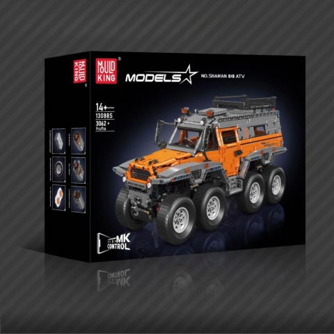 Klocki model terenowego auta Mould King 4x4 2578 el. Klocki model terenowego auta Mould King 4x4 2578 el.