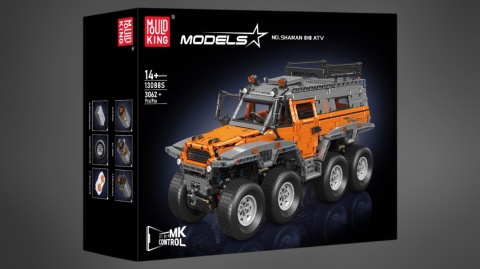 Klocki model terenowego auta Mould King 4x4 2578 el. Klocki model terenowego auta Mould King 4x4 2578 el.