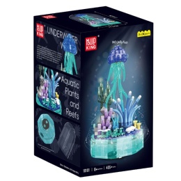 Klocki pozytywka Meduza LED - 405 elementów
