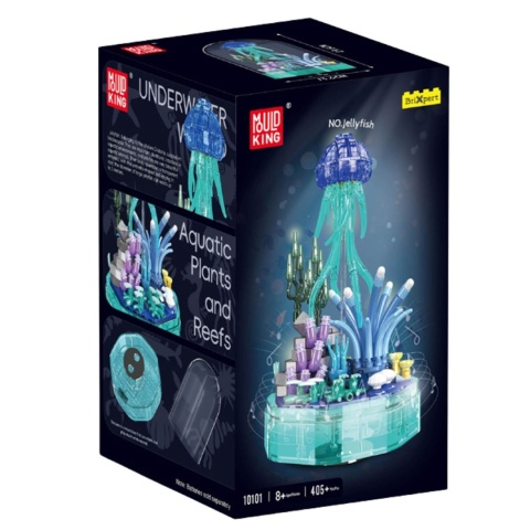 Klocki pozytywka Meduza LED - 405 elementów Klocki pozytywka Meduza LED - 405 elementów