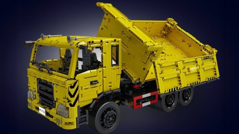 Klocki wywrotka RC do zbudowania 3206 elementów z funkcją przechylania Klocki wywrotka RC do zbudowania 3206 elementów z funkcją przechylania