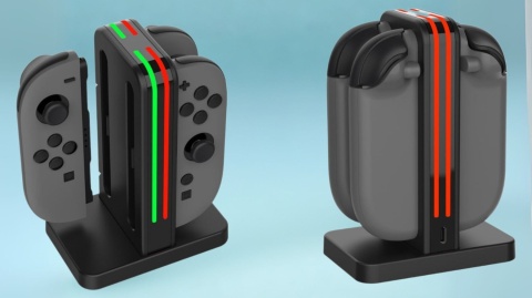 Ładowarka Nintendo Switch 2 Cztery kanały ładowania Ładowarka Nintendo Switch 2 Cztery kanały ładowania