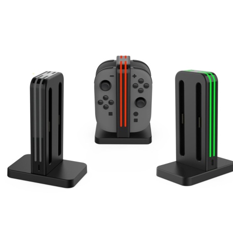 Ładowarka Nintendo Switch 2 Cztery kanały ładowania Ładowarka Nintendo Switch 2 Cztery kanały ładowania