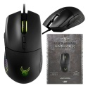MYSZ GAMINGOWA GUNGNIR LEET 16000 DPI RGB CZARNA