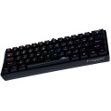 Mechaniczna klawiatura 60% RGB – Gaming & Office czarna RGB