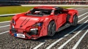 Model Supersamochodu Lykan Hypersport z Klocków Mould King - 1311 Elementów w Skali 1:12